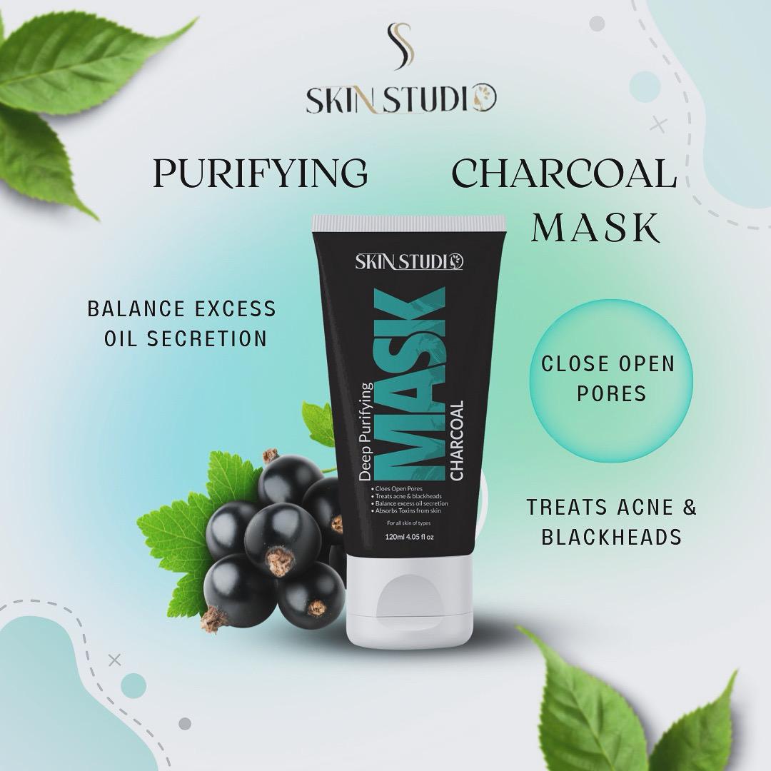 Purifying Charcoal Mask & Glow Boosting ( Night Cream ) Bundle Deal