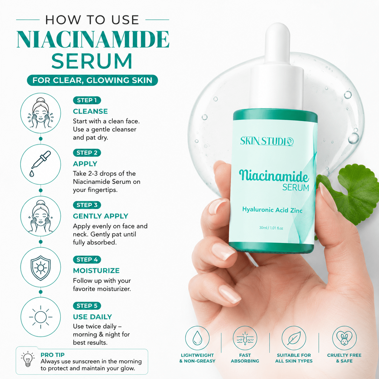 Niacinamide Serum - Skin Studio