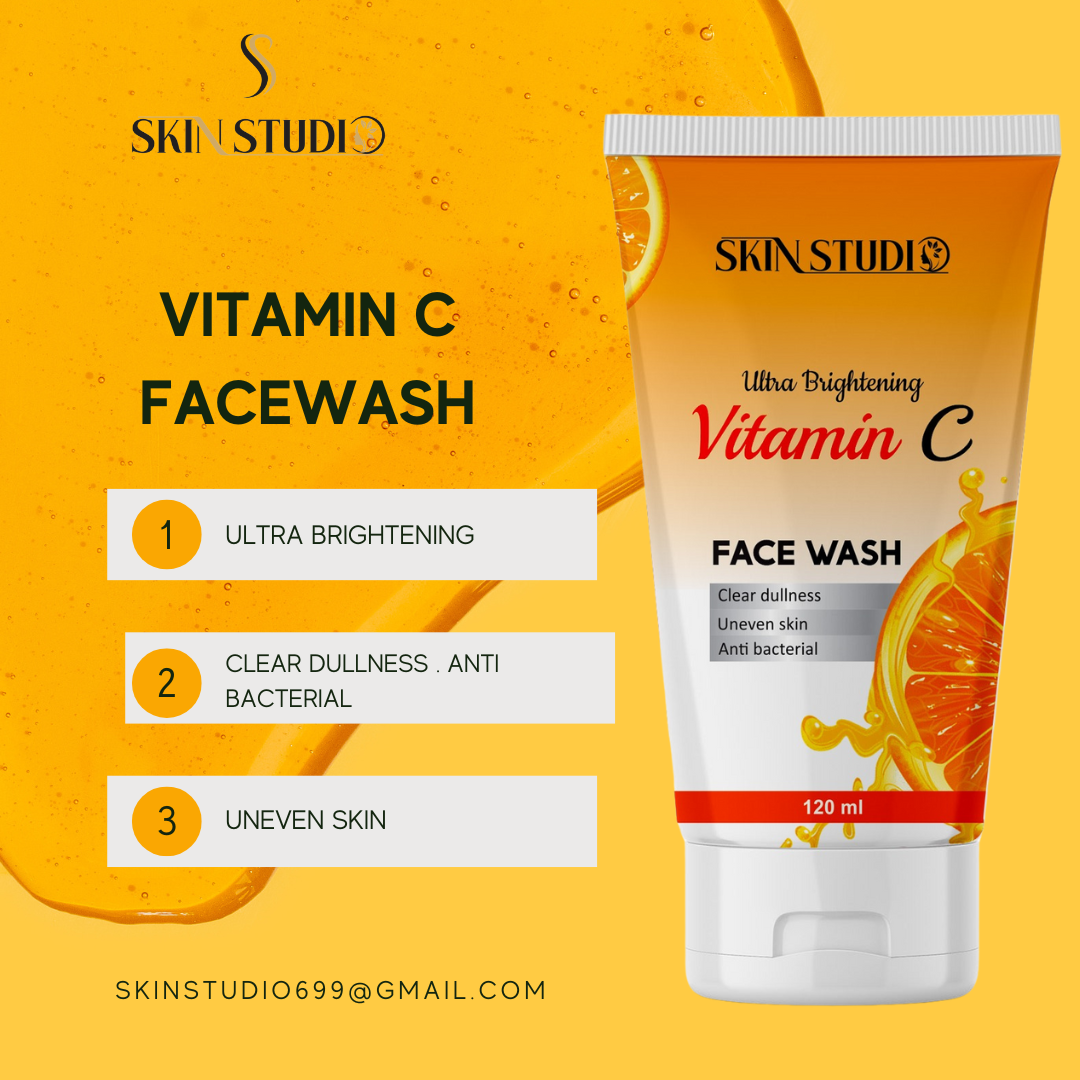 Vitamin c Face wash & Vitamin c Serum Bundle Deal