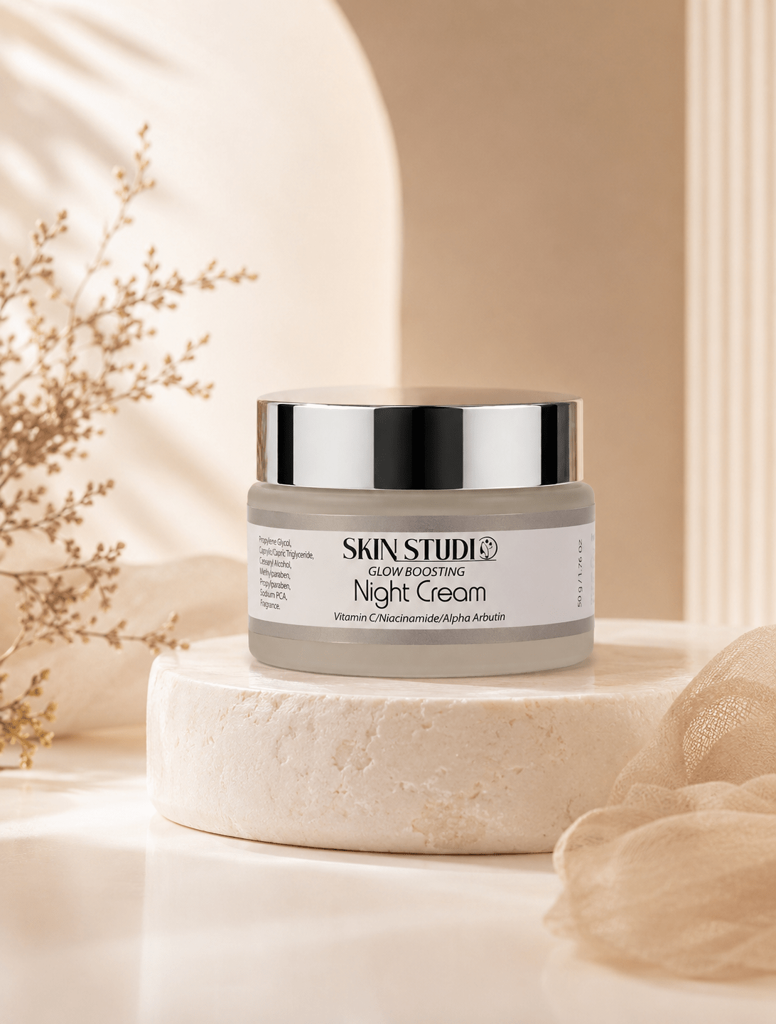 LumiGlow Night Cream - Skin Studio