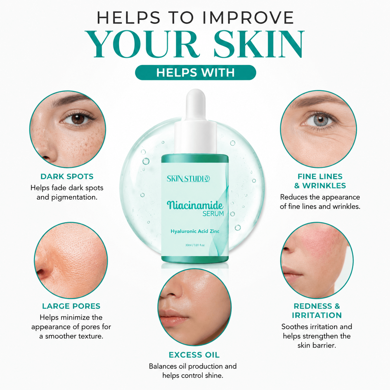 Niacinamide Serum - Skin Studio