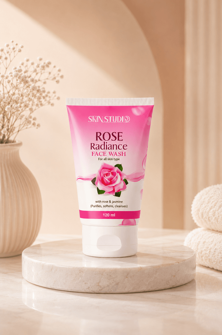 Rose Radiance Face Wash - Skin Studio